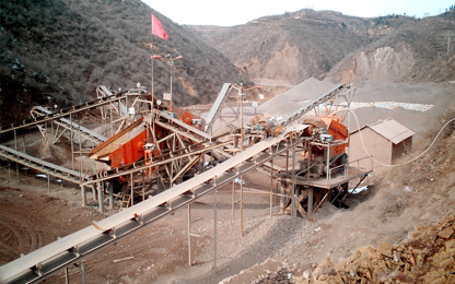 大華重工玄武巖加工設(shè)備 -河南澠池生產(chǎn)案例