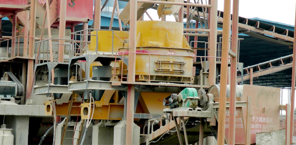 白云石加工案例 - 山東某白云石制砂生產線