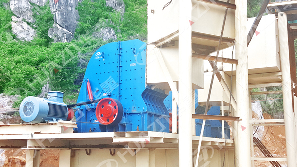 廣西南寧：650t/h建筑用砂石骨料生產線 