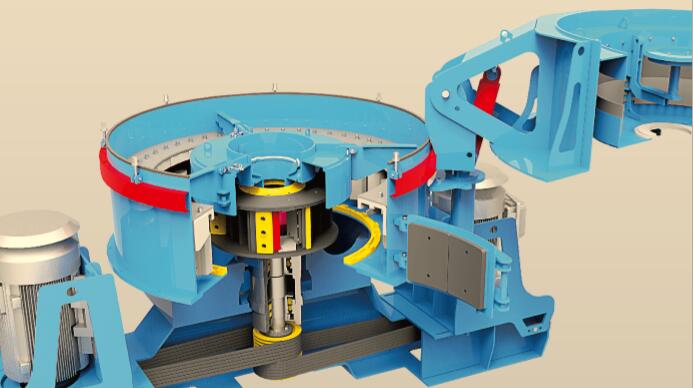 立式沖擊破碎機工作原理