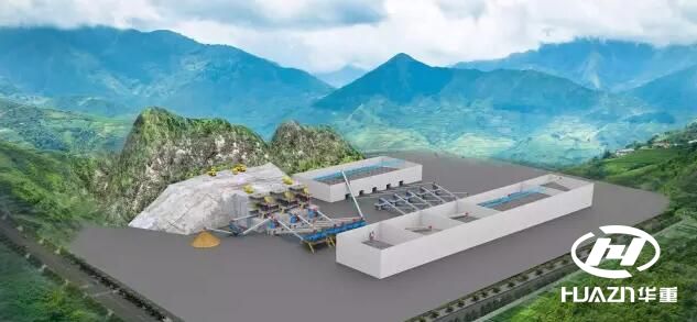 云南某地年產1200萬噸（2000t/h）大型砂石骨料生產加工項目