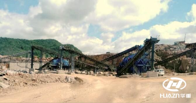 大華環(huán)保節(jié)能在行動(dòng):山東云南旅游區(qū)建設(shè)砂石生產(chǎn)線順利投產(chǎn)