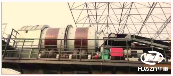 鋼渣生產線現場