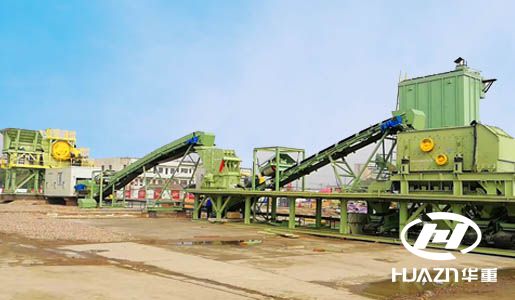 建筑垃圾破碎機生產線