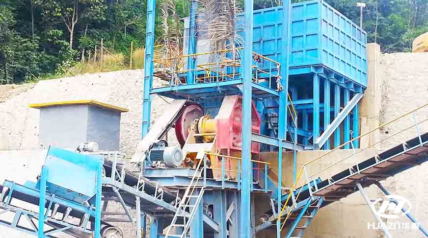 顎式破碎機破碎生產線