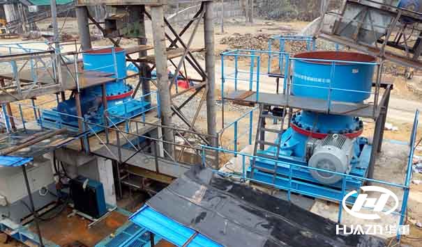 圓錐破碎機生產線