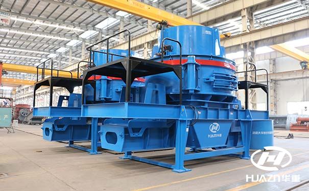 制砂機破碎鵝卵石用于建筑制砂項目