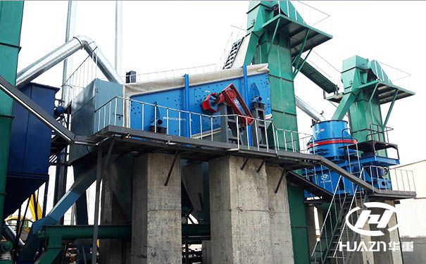 機(jī)制砂機(jī)生產(chǎn)設(shè)計(jì)的工藝流程設(shè)計(jì)及設(shè)備類型的選擇