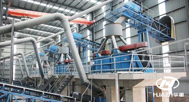 時產2000噸的砂石生產線