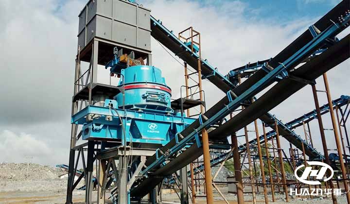 制砂機生產線應用現場