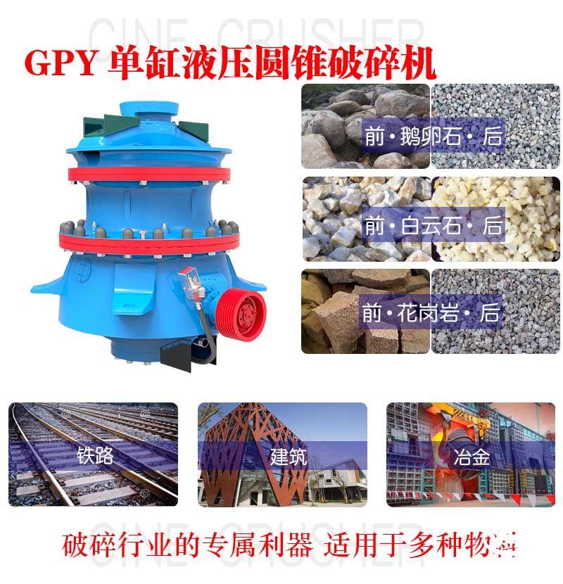 圓錐破碎機應用