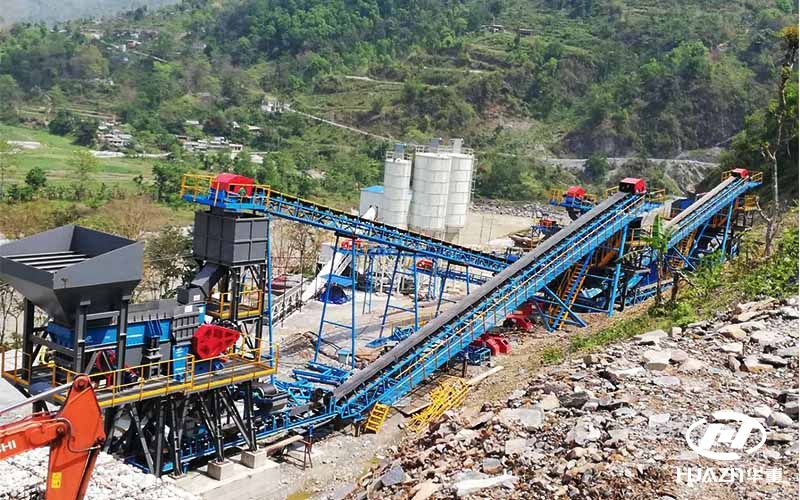大型砂石骨料生產線配置分享