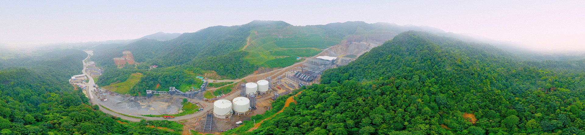 江西九江硅石時產2000噸EPC項目生產線