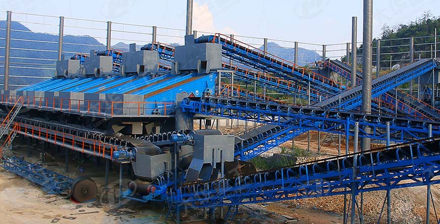 砂石骨料生產(chǎn)線