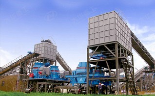 河南洛寧時產800噸EPC鵝卵石生產線項目