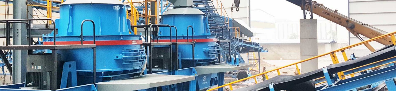 重慶年產120萬噸河卵石生產線