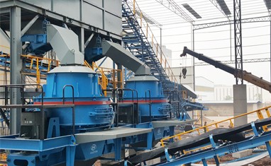 重慶年產120萬噸河卵石生產線