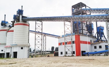 山東日照1000t/h花崗巖生產線項目