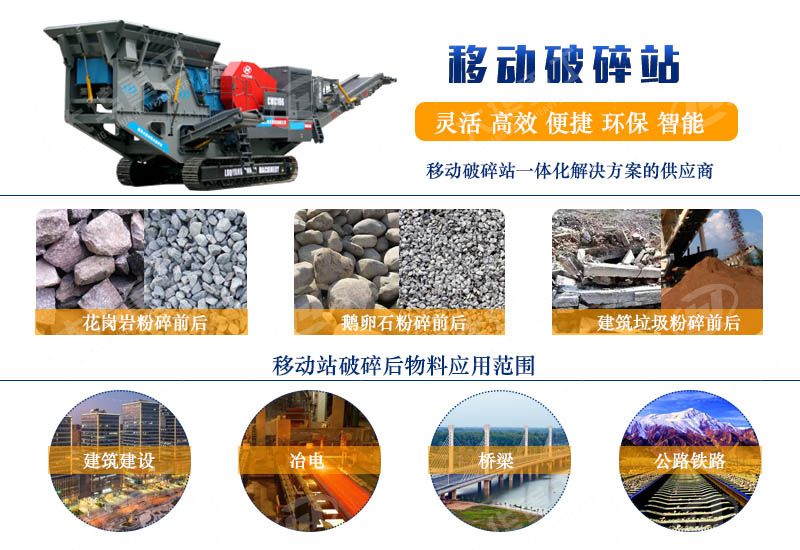 移動破碎站物料應用