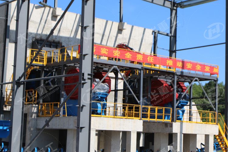 安徽六安550萬噸砂石骨料項目由大華重工提供產品服務