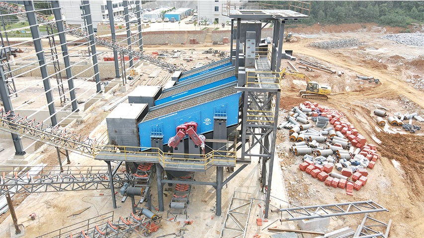 廣西武鳴時產2000t/h石灰石生產線